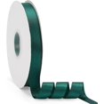 thumbnail image 3 of Cinta de raso de doble cara verde oscuro de 1/2" x 50 yardas, cinta de color sólido de alta densidad, ideal para manualidades, envoltura de regalos, costura, decoración de bodas y Navidad (1/2" x 50 y, 3 of 4