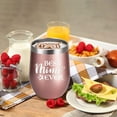 thumbnail image 6 of Mimi Gifts Best Mimi Ever Stemless Wine Tumbler with Lid and Straw, Stainless Steel Travel Coffee Mug 12 OZ Christmas Birthday Mother''s Day Tumbler Cup for Grandma New Nana Gigi, 6 of 6