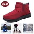 thumbnail image 1 of Botas Cálidas Con Forro Piel Nieve Invierno Unisex Impermeables Antideslizantes para Mujeres Y Hombres, 1 of 9