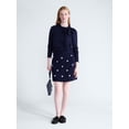 thumbnail image 2 of Free Assembly Women's and Women's Plus Bow Neck Sueded Terry Sweatshirt, Sizes XS-4X, 2 of 5