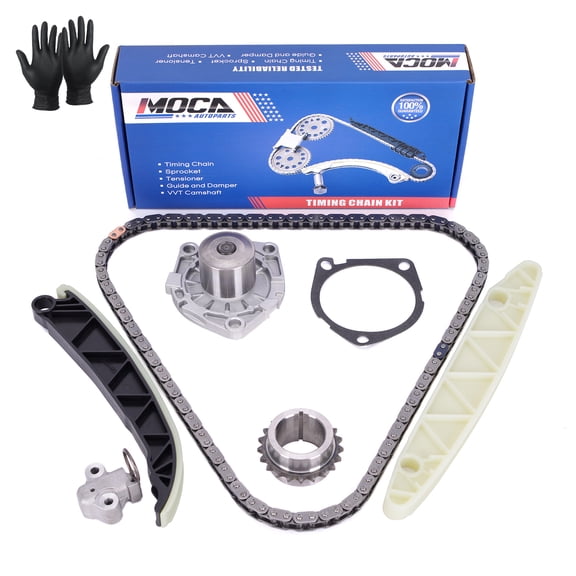 MOCA AUTOPARTS Timing Chain Kit with Water Pump Fit for 2014-2015 Chevrolet Cruze L4 2.0L DIESEL