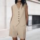 thumbnail image 1 of Traje De Moda De 2 Piezas Traje de moda de 2 piezas para mujer Conjunto cómodo de 2 piezas a juego Cozy Slim Fit Ropa diaria Cgtredaw Caqui L para Mujer, 1 of 1