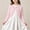 Pink, variant on Kids Girls Cotton Knit Cardigan White Floral Embroidered Cropped Sweater,Size 1-2 T