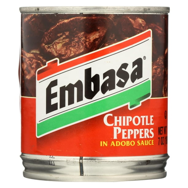 (Case of 12 )Embasa Adobo Sauce Chipotle Peppers 7 oz. Walmart