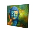thumbnail image 1 of Blissful buddha - Toile 36"x36 Pouces - Impression à la Demande, 1 of 5