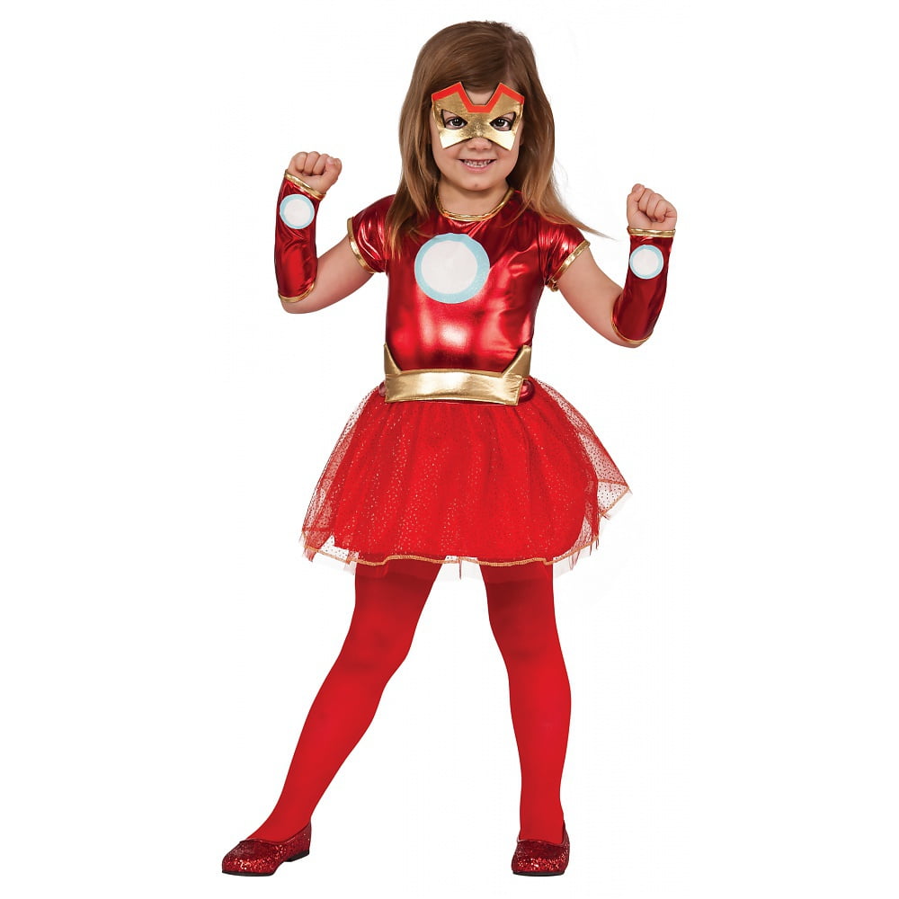 Rubie/'s Costume Co Superhero Tutu Dress Child Captain America Red Large