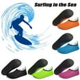 thumbnail image 1 of Quick-Dry Water Shoes, Barefoot Flexible Water Shoes for Beach, Swim, Diving, Snorkeling, Running, Black, 1 of 7
