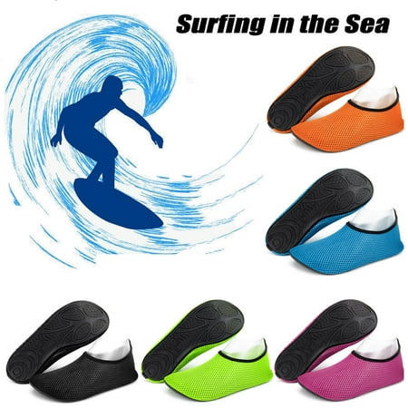 

Unisex Water Shoes Barefoot Shoes Quick Dry Socks for Outdoor Beach Walking Swiming Surfing Yoga Blue