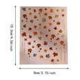 thumbnail image 2 of Nail Accessories 5D Embossed Maple Leaves Nail Stickers for Thanksgiving Day Fall Nail Decals Self- Gold Leaf Decorations, 2 of 3