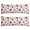 Cherry, variant on Cherry Blossom Throw Pillow Sweet Red Fruit & Pink Flowers Pattern, Cute Kawaii Design, DoubleSided Premium Velvet Cushion Cover for Sofa, Bedroom, Romantic Decor