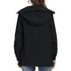 thumbnail image 4 of Puntoco abrigo de mujer moda mujer manga larga sólido fino Skinsuits con capucha cremallera Casual abrigo deportivo liquidación de Navidad Puntoco Puntoco-1284, 4 of 7