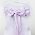 thumbnail image 3 of BalsaCircle 5 Polyester Chair Sashes Bows Ties Lavender, 3 of 3