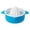 Blue, variant on SUYOLL Manual Citrus Squeezer Multifunctional Lemon Orange Grapefruit Juicer with Juice Bowl Strainer Blue Plastic