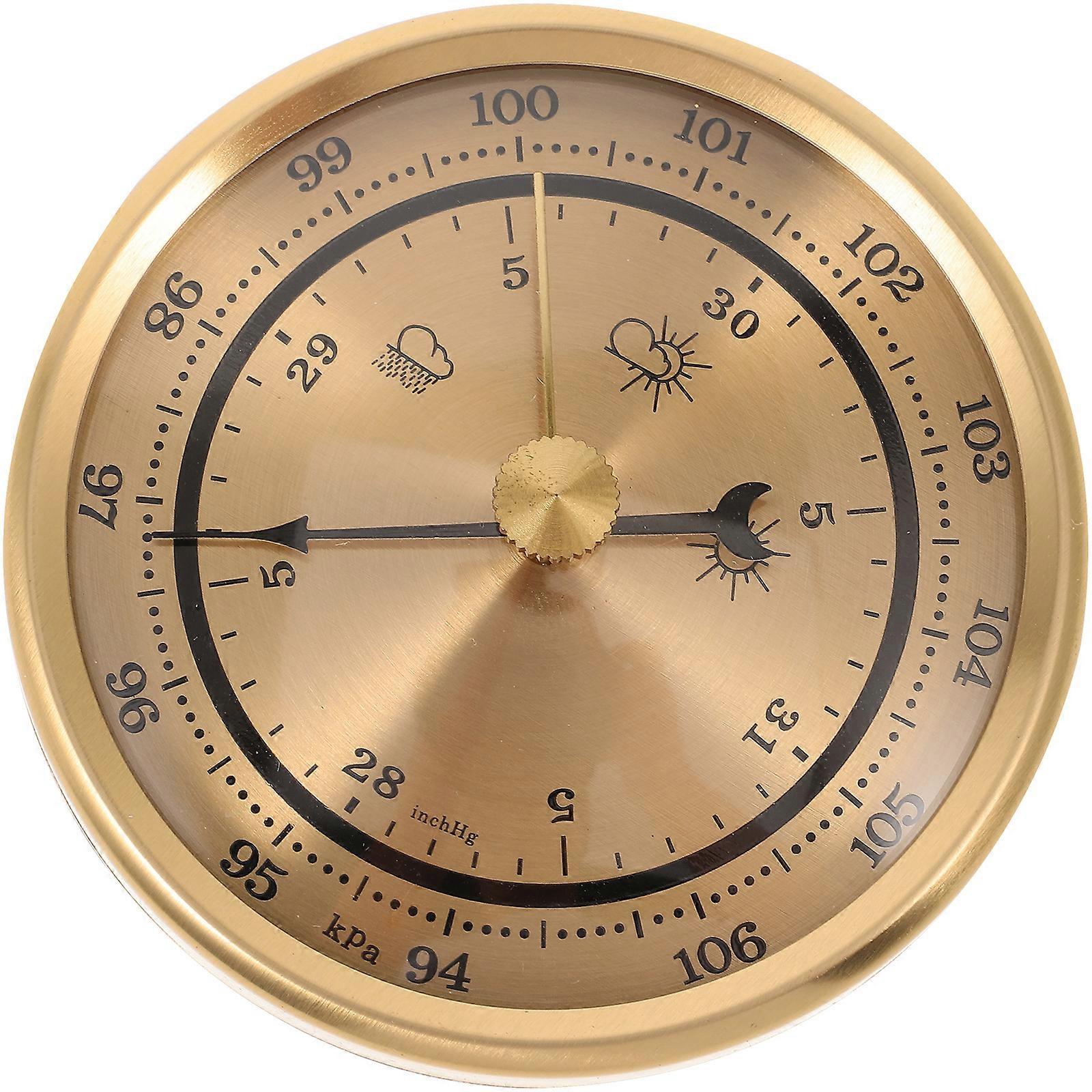 Mini Barometers Portable Barometer Household Barometer Dial Design Barometer Multi-use ...