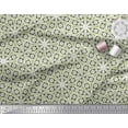 thumbnail image 3 of Soimoi Georgette Viscose Fabric Floral Block Printed Fabric 1 Yard 42 Inch Wide, 3 of 5