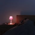 thumbnail image 5 of KDFWDM 5.51inch Elegant Decorative Small Table Lamp - Portable Warm White LED Atmosphere Bedside Light, Cute Desktop Decor for Bedroom with Adjustable Brightness Settings, 5 of 9