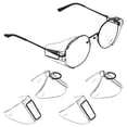 thumbnail image 4 of 2 Pairs Safety Eye Glasses Side Shield Side Shield Flap for, 4 of 8