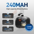 thumbnail image 3 of 2 X MCT-11 Megacode Garage Door Opener Remote, LD033 LD050 LS050【10 Year Warranty】, 3 of 3