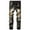 Black Jeans for Men, variant on HOOMEUMY Men's Gold Embroidery Biker Jeans Distressed Stretch Slim Fit Denim Pants Straight Destroyed Ripped Trousers Black XS(29)