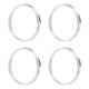 thumbnail image 1 of Anillos Centrados en el Cubo de la Rueda del Coche de Aleación de Aluminio OD 69.6mm a ID 66.1mm 4 Pcs, 1 of 7