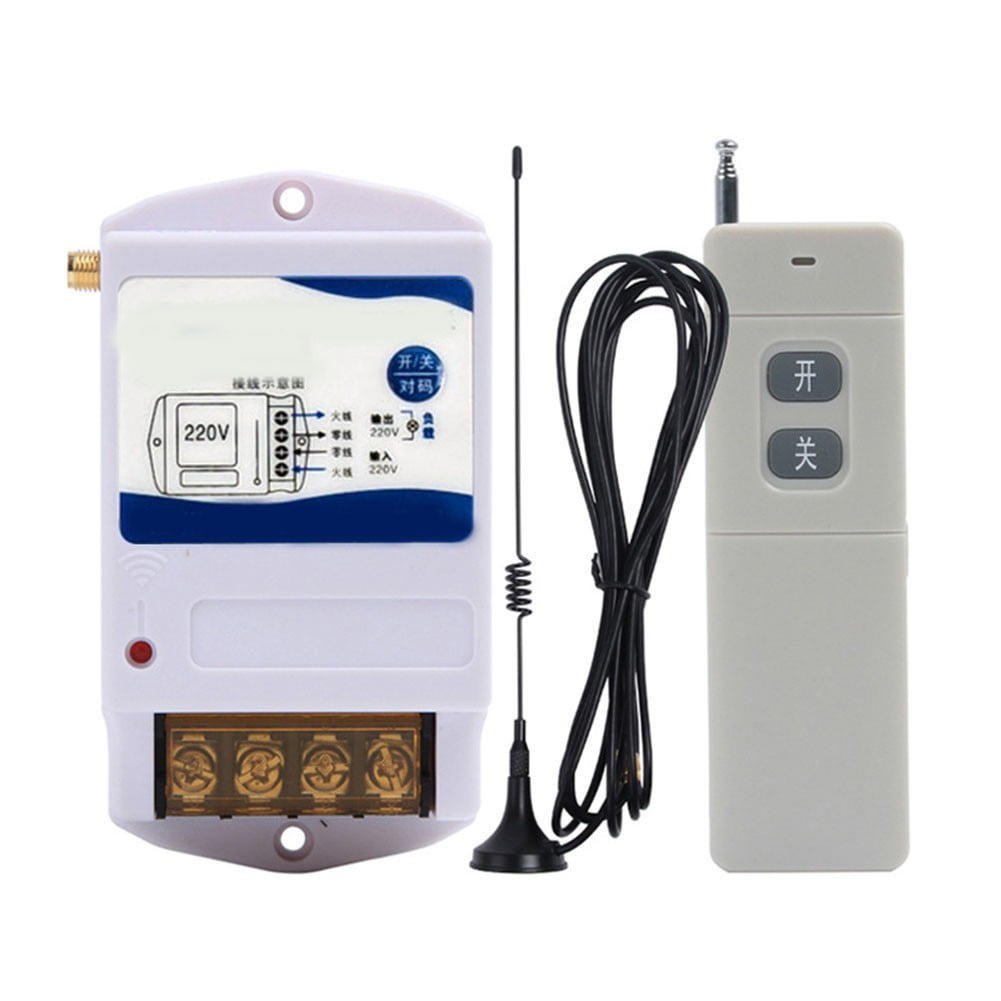 220V 380V Water Pump Wireless Industrial Remote Control Switch Intelligent  High power household Wireless Electrical Switches