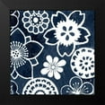 thumbnail image 2 of Meagher, Megan 20x20 Black Modern Framed Museum Art Print Titled - Navy Cascade IV, 2 of 5