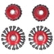 thumbnail image 1 of Broca de rueda de alambre de acero, herramienta de pulido, accesorios de amoladora angular con rosca M14, 4 Uds., 1 of 10