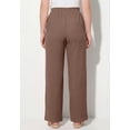 thumbnail image 2 of Woman Within Plus Size Wide-Leg Texture Knit Pant, 2 of 3