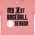 thumbnail image 4 of Inktastic My 1st Baseball Season Boys Baby T-Shirt, 4 of 5