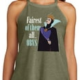 thumbnail image 3 of Disney Princess - Fairest of Them all Obvs - Juniors High Neck Tank Top, 3 of 5
