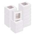 thumbnail image 1 of 16Pcs Cajas de Jabón de Kraft para Jabón Casero, 2.6" x 2.6" x 1.2" Mini Cajas de Tratamiento de Kraft con Ventana Clara (Blanco), 1 of 7