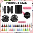 thumbnail image 4 of 30 Sets Silicone Beaded Ring Making Kit for DIY, 4 of 5