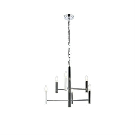 

Carmella 6 lights pendant in chrome