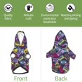 thumbnail image 3 of Uemuo Retro Cassette Music for Winter Dog Hoodie Sweatshirts with Pockets Warm Dog Clothes for Small Dogs Chihuahua-XX-Large, 3 of 8