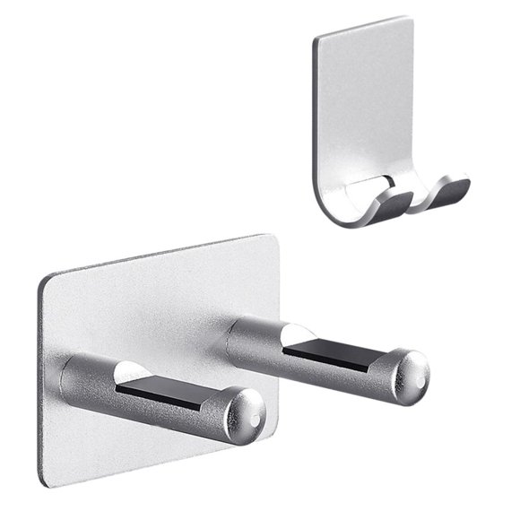 Modern Wall Mount Hair Dryer Rack Stand Holder Easy to Install