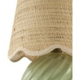 thumbnail image 2 of Livabliss Stelvio Traditional Accent Table Lamp, 13-inch, Green with Beige Shade, 2 of 5
