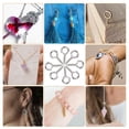 thumbnail image 5 of COOPHYA Mini Screw Eye Pins 500 Pcs Metal for String Attachment and Diy Jewelry, 5 of 5