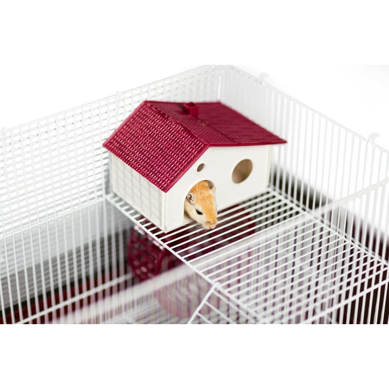 Rat Cage Extra Tall Ideal for Ferret Gerbil 3 Levels Hammock Snap