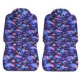 thumbnail image 4 of Haiem Skull daisy purple Printed Car Seat Covers Set of 2, Universal Fit Car Seat Covers,Protective Seat Covers,Comfortable Car Seat Covers, Easy Installation Seat Covers, 4 of 9