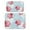 White-367, variant on 2 Pack Washable Rubber Leaves Multicolored Flower Dish Drying Mats for Kitchen Counter Home Large Coffee Bar Pad Accessories and Decor for Utensils Stemware (2pcs 18''x24''+19.5''x12'')