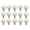 15 pcs, variant on HDJNal Ball Shape Crystal Glass Knobs,Furniture Cabinet Transparent knobs,Brass Drawer Knobs