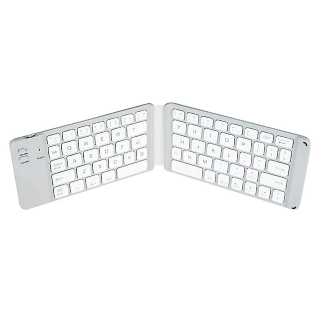DPTALR Two-fold Mini Wireless Bluetooth Keyboard For Mobile Phones And Tablets