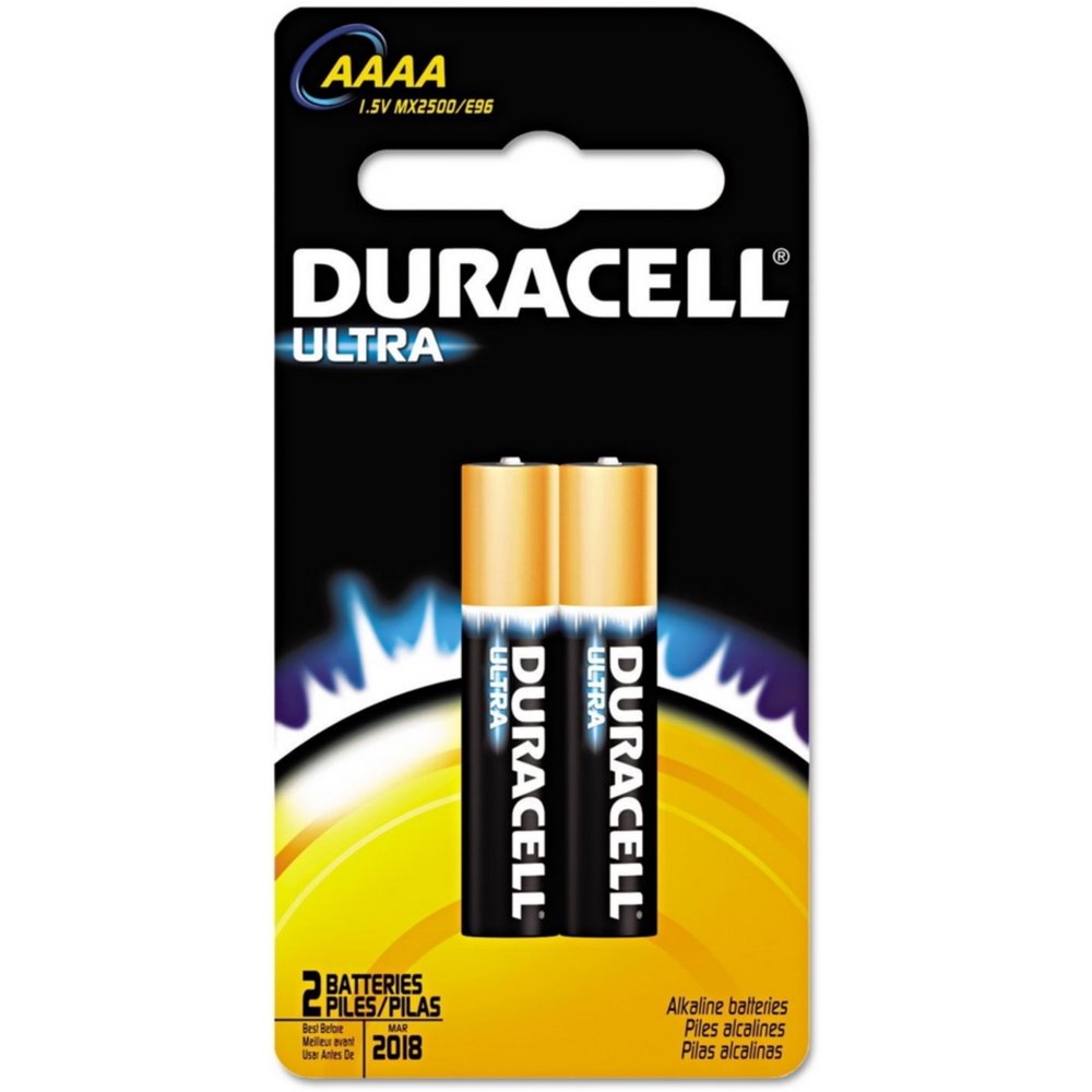4 Pack Duracell Ultra Power Alkaline Batteries AAAA 2 ea Walmart