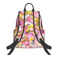 thumbnail image 3 of Princess Peach Sweet Casual Backpack Laptop Shoulders Bag Daypack Bookbag Travel, 3 of 9