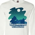 thumbnail image 4 of Inktastic Yellowstone National Park with Bear and Starry Night Long Sleeve T-Shirt, 4 of 5