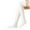White, variant on UAMVSH Women Knee High Fuzzy Socks Soft Long Thigh High Warm Stockings Cozy Plush Leg Warmer Socks