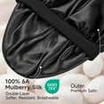 thumbnail image 2 of Gorro de seda Umisleep 22 Momme, 100% morera auténtica para mujer, 2 of 5