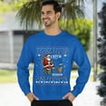 thumbnail image 3 of Christmas Sweatshirt, Catch of the Season Funny Santa Fishing Christmas Sweatshirt, Festive Angler Ugly Holiday Sweatshirt, Unique Fishermen & Outdoorsman Gift, 3 of 5