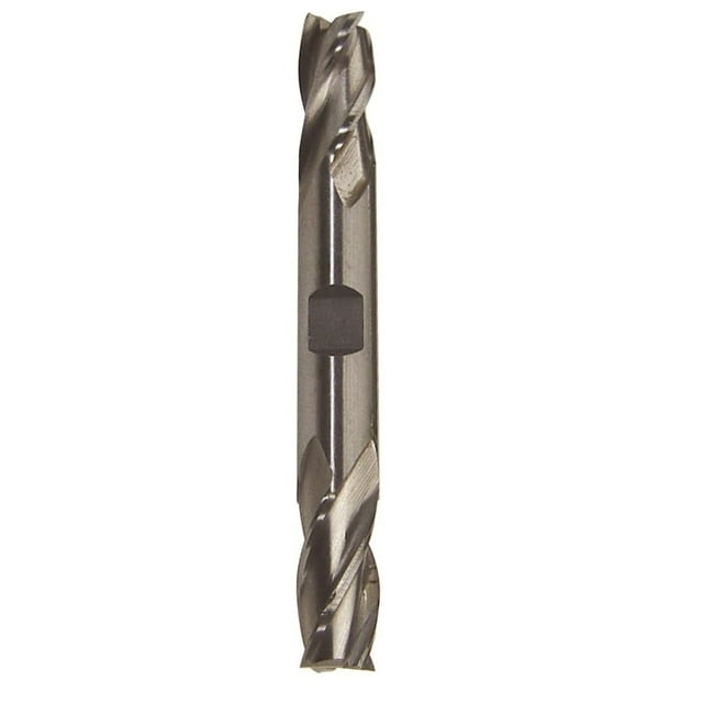 End Mill Drill America, serie DWC, 12 mm, HSS, 2 flautas, doble extremo