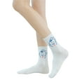 thumbnail image 3 of Kmbangi Women Athletic Cartoon Socks Adults Cute Rabbit Pattern Warm Socks, 3 of 5